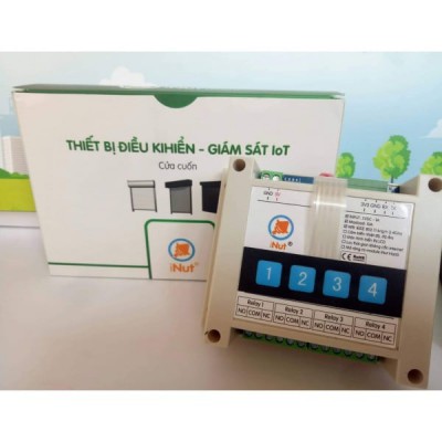 Điều khiển cửa cuốn thông qua Internet